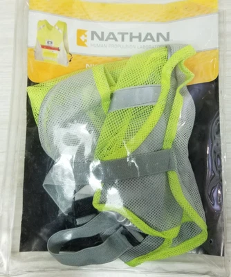 Chaleco reflectante Nathan Nightfall para correr/ciclismo/caminar INV#M-637 Foto 1 de 4