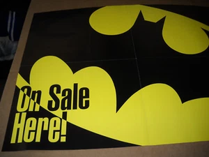 1999 Batman "On Sale Here" Poster - Bild 1 von 3
