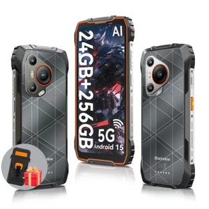 Smartphone Blackview BL7000 5G AI Exterior 24GB+256GB Android 15 120Hz NFC Práctico - Imagen 1 de 26
