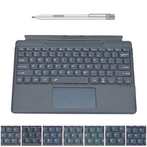 For Microsoft Surface Pro 10/9/8/X Go 4/3/2 Wireless Keyboard With Stylus Pen US - Picture 1 of 26
