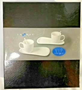 NUEVO JUEGO DE CAFÉ LA-Z-BOY VIP 6 piezas RARO - Imagen 1 de 3