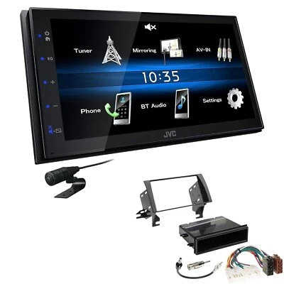 JVC 2 DIN Digital Autoradio Bluetooth USB für Toyota Camry 2001-2006 schwarz - Bild 1 von 4