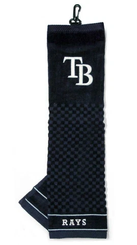 Tampa Bay Rays 16"x22" Embroidered Golf Towel [NEW] MLB Golfing Cotton Cover