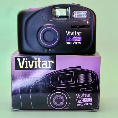 Vivitar EZ Point n Shoot Big View Brand New Unused 35mm Camera - Image 1 of 4