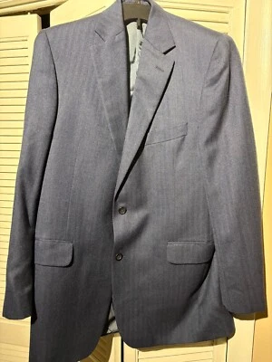 Abrigo Deportivo Jack Victor Collection Loretowood Azul Talla 42R 100% Cachemira Foto 1 de 4