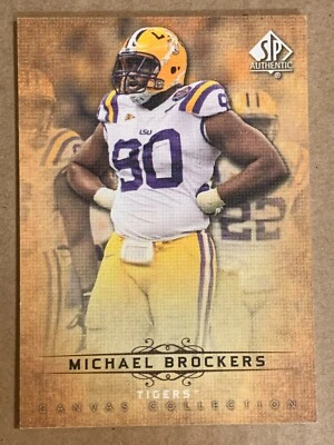 2012 SP Canvas Collection Rookie Michael Brockers CC-60. Premium Thick Pt. Lions - Image 1 of 2