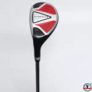 Left Handed Top-Flite 5-Hybrid Golf Club Regular Steel Shaft 39" Good - Picture 1 of 10
