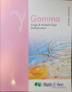 Math U See | Gamma | Instruction Manual, Tests and DVD - Picture 1 of 5