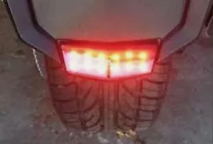 CUSTOM DYNAMICS LED Spyder RT Rear Mud Flap Light — Part no. SPY-RT-MFL - Picture 1 of 1