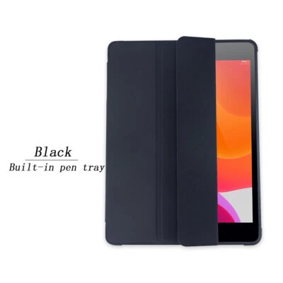 For iPad 5/ 6th 7th 8th 9th 10th 11th Gen & A16 PU Leather Case Flip Clear Cover - Image 1 of 4