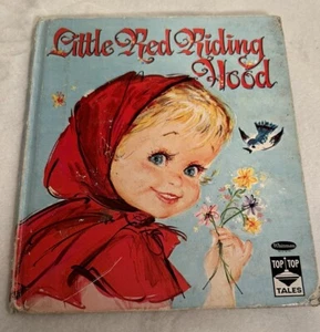 Little Red Riding Hood Whitman Pillow Book 1961 Top Top Tales Jessica Zemsky - Picture 1 of 4