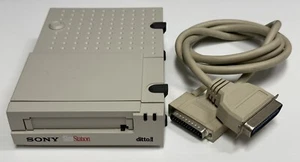 💻Vintage SONY StorStation Ditto 2GB External Tape Drive IO2000-PX Printer cable - Picture 1 of 11