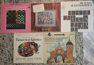 Pictures At An Exhibition ~ Moussorgsky ~ Classical Lot of 5 ~ see description - Picture 1 of 3