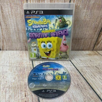 SpongeBob SquarePants: Planktons Robotic Revenge (PS3) Sony PlayStation 3 (PAL) - Image 1 of 4