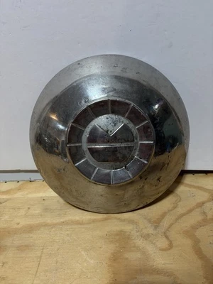 1951 52 Kaiser Dog Dish Hubcap Wheel Cover 10" Chrome Foto 1 de 2