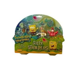 Vintage 2001 SpongeBob SquarePants Silly Stampers Brand New In Package - Picture 1 of 5