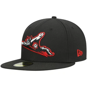 Men's New Era Black Richmond Flying Squirrels Authentic Collection Team Home - Picture 1 of 5