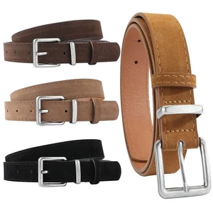 Casual Business Waist Belt Pin buckle Waistband Suede Leather Belt  For Women - Picture 1 of 19
