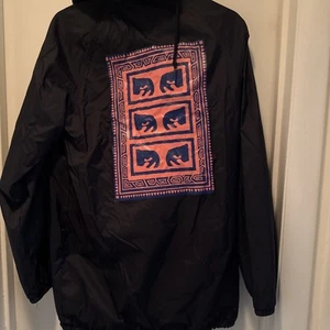 OBEY Propaganda Worldwide JACKET Andre Giant 3 Eyes Shepard Fairey RARE Men XS - Picture 1 of 8