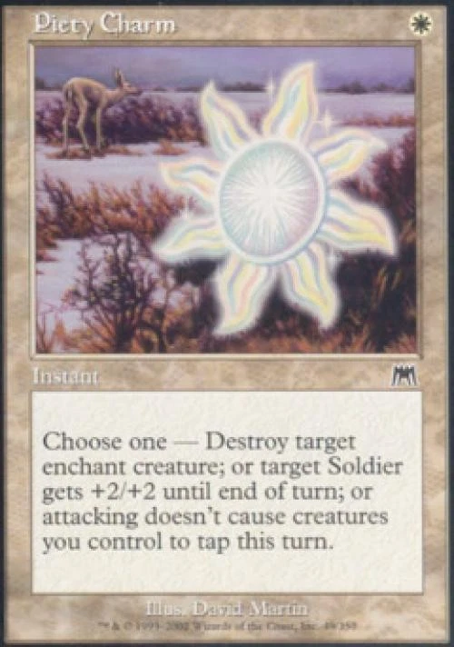 Piety Charm - Light Play MTG Onslaught - Image 1 of 1