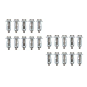 2 Count Expansion Screw Masonry Door Hole Anchor Hollow Metal Cavity Fixing - Picture 1 of 12