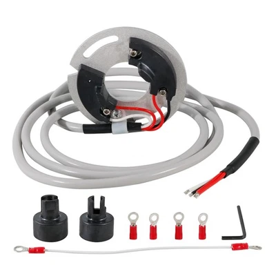 Conjunto de placa de puntos de interruptor de contacto para Harley-Davidson Wide Glide FXWG 1980-1986 Foto 1 de 4