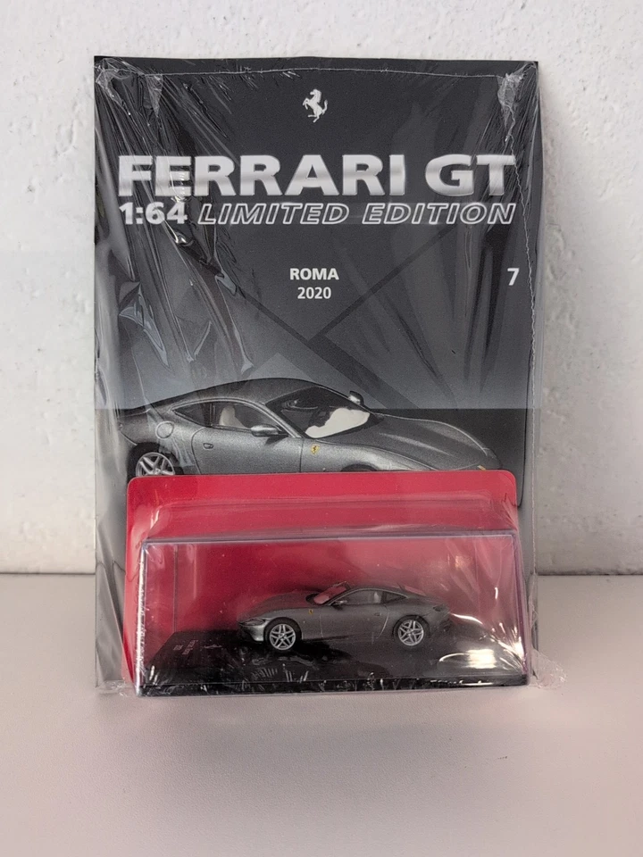 FERRARI GT LIMITED EDITION N° 7 - FERRARI ROMA 2020 - SCALA 1:64 Nuovo EDICOLA - Immagine 1 di 4