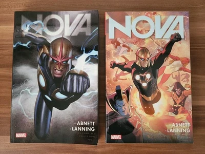 Nova Complete Collection Vol 1 & 2 Abnett Lanning TPB Foto 1 de 3