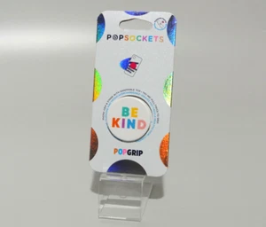 PopSocket PopGrip Collapsible Stand Universal Phone Tablet Holder - BE KIND - Picture 1 of 2