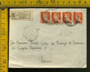 Luogotenenza Imperiale Sovrastampati Posta Militare lz 345 (difetto) - Picture 1 of 3