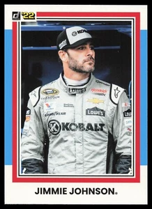 2022 Panini Donruss Racing Retro 1981 Carolina Blue #139 Jimmie Johnson - Picture 1 of 2