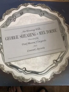 "An Evening With George Shearing & Mel Torme" LP - Concord Jazz - NM - Picture 1 of 4
