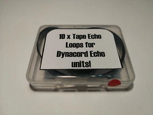 10 x BAND ECHO Schlaufen für Dynacord Echocord Mini Super 75 76 Echolette Band - Bild 1 von 2