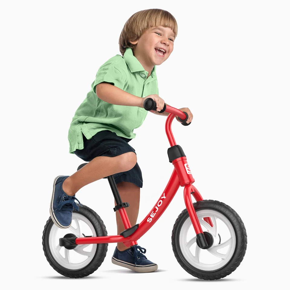 SEJOY 12" Kids Balance Bike Walking Running Training Bicycle 2-6 Years Children