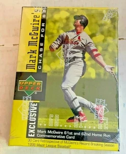 1998 Upper Deck Mark McGwire's Chase for 62 Factory Set - Picture 1 of 2