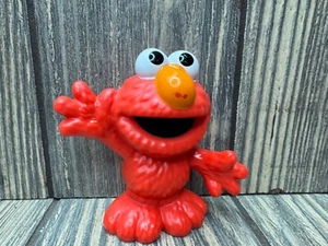 Hasbro Sesame Street Workshop Elmo 2,5" Figurina Cake Topper 2013 - Foto 1 di 5
