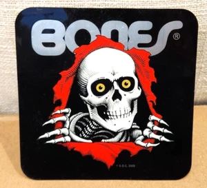 Vintage! Originale! Adesivo Powell Peralta Bones Ripper! Skateboard 5" ~scheletro - Foto 1 di 5
