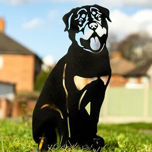 Rottweiler Gedenksteinstatue Grabschild Trauergeschenke Asche Sarg Urne - Bild 1 von 48