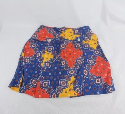 Vintage 1960s/70s Zayre Women's Squort Multi-Color Size 14  - Image 1 of 4