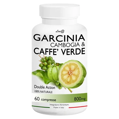 LINE@DIET Garcinia Kambodscha & Kaffee' Grün / Double Action! 60CPR Verlust Gewicht Diet