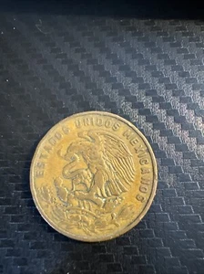 Mexico 20 Centavos 1956-M KM# 439 – Bronze Coin - Picture 1 of 2