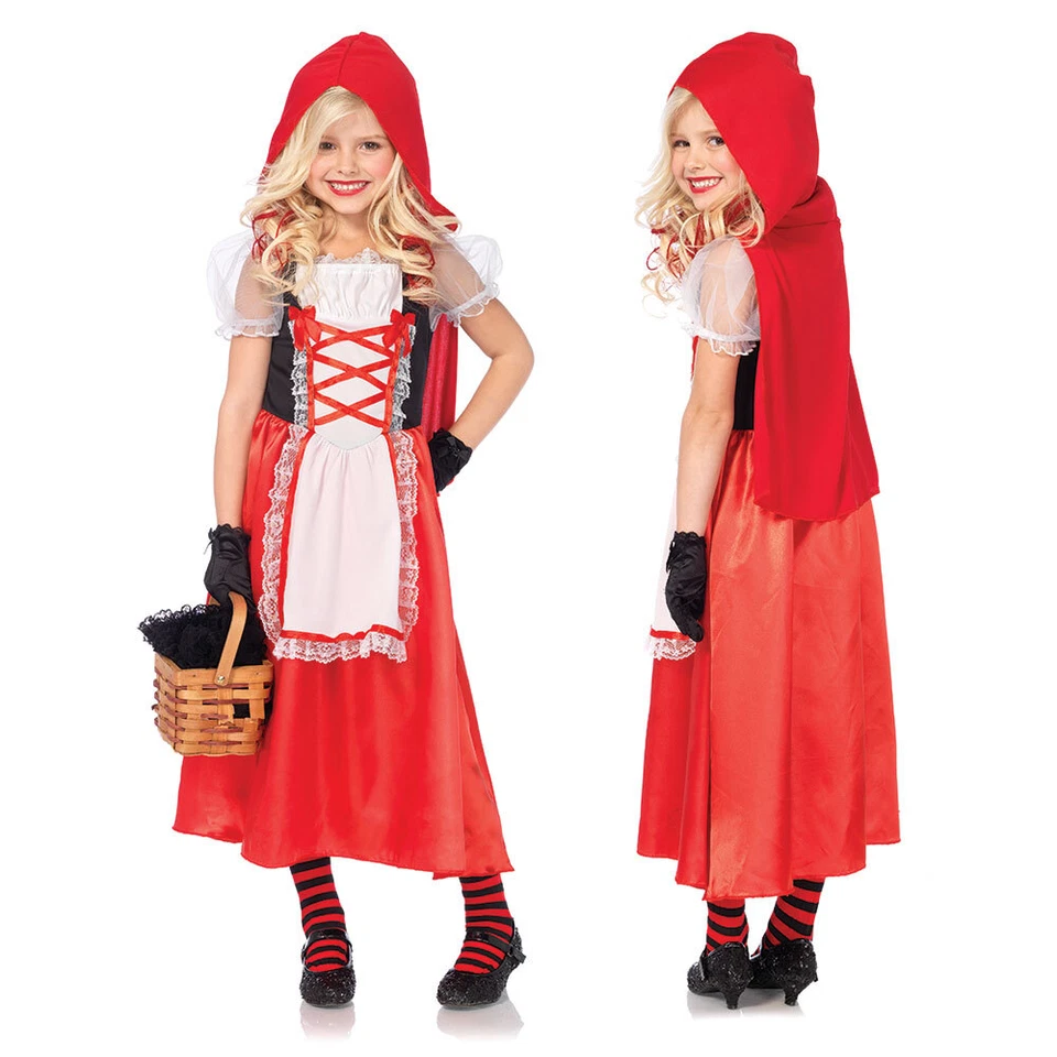  Girls Red Riding Hood Costume NIP SIZE SMALL BY ENCHANTED COSTUMES (4-6)  - Image 1 of 1