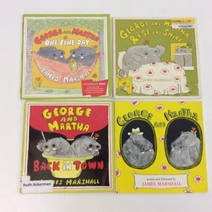 James Marshall George Martha Kindergarten 1st Grade 4 Picture Book Lot - Bild 1 von 4