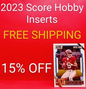 2023 Score Football Hobby INSERTS PICK YOUR Player Complete Your set