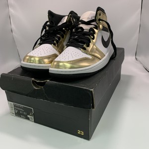 Las mejores ofertas en Jordan 1 Mid Negro Dorado | eBay