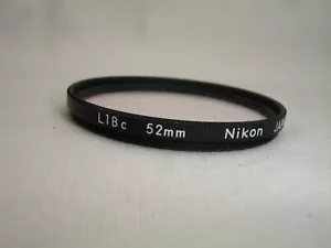 NIKON 52mm L1bc filtro lucernario, originale - Foto 1 di 2