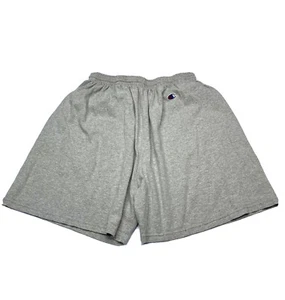 VTG Champion Youth Size XL 14-16 Casual Sweat Jersey Shorts Grey Elastic Waist - Picture 1 of 9