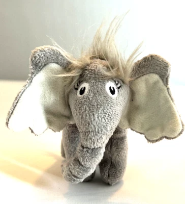 Dr. Seuss Mini Horton Hears A Who Plush Toy Elephant 4" 2007 Manhattan Toy - Image 1 of 4