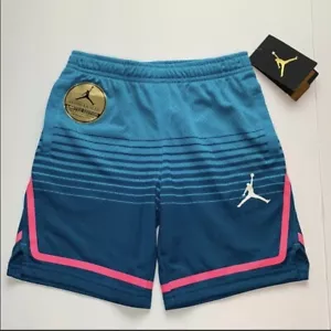 Jordan Kids Basketball Shorts Asahd Khalid Limited Edition Size Small New - Picture 1 of 8