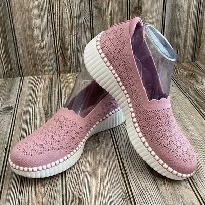 Skechers Womens Air - Cooled Memory Foam Washable Knit Slip Ons Shoes Size 9.5 - Image 1 of 4